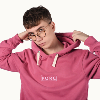 "Nugget" Pudra Hooded Sweat