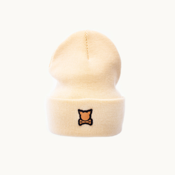 "Determined" Natural Beanie