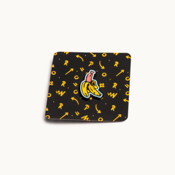 "Banana" Metallic Pin