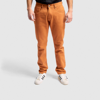 "Invert" Brown Denim Pants