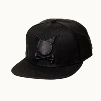 "Logo" Premium Snapback All Black