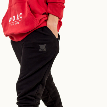 "Essential Logo" All Black Sweatpants