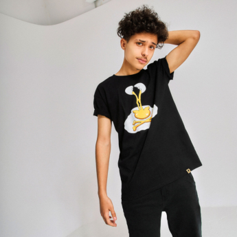 "Eggs" Black T-Shirt