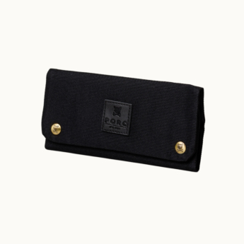 "Logo" All Black Tobacco Wallet