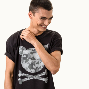 "Camouflage" Grey T-Shirt