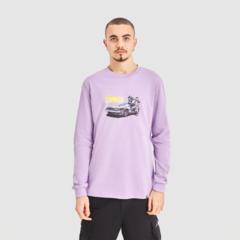 "Future" Lilac Longsleeve T-Shirt