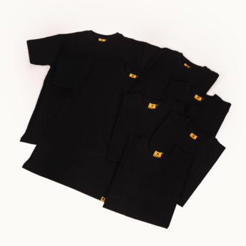 "Weekly" Black Tee Pack