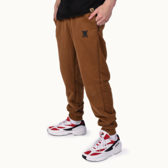 "Essential Logo" Brown Sweatpants
